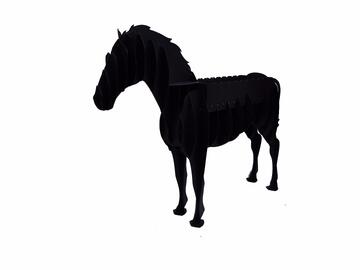 Мангал Лошадь объемный 3D