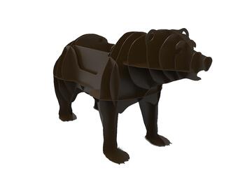 Мангал Медведь объемный 3D