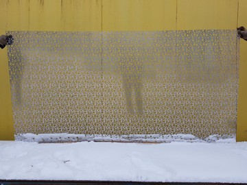 Решетка декоративная толщиной 2мм 21000 отверстий - фото 3