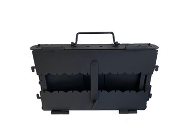 Мангал чемодан (дипломат) раскладной толщиной 3мм - фото 6