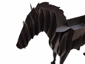 Мангал Лошадь объемный 3D - фото 4