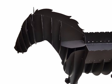 Мангал Лошадь объемный 3D - фото 6