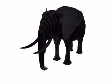 Мангал Слон Большой объемный 3D - фото 5