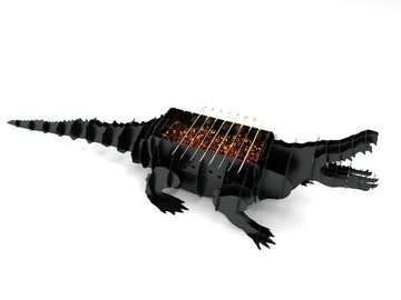 Мангал Аллигатор Крокодил - фото 5