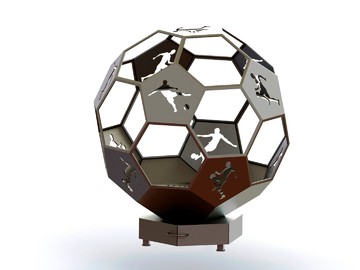 Очаг шар футбольный мяч - фото 3