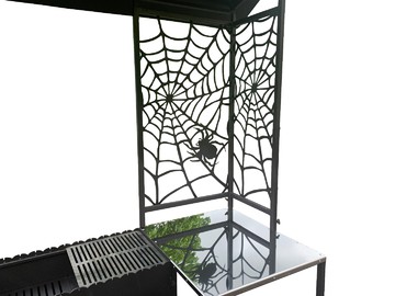 Мангал с паутинкой и колосниковыми решетками 8мм - фото 8